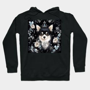 Black And White Chihuahua Hoodie